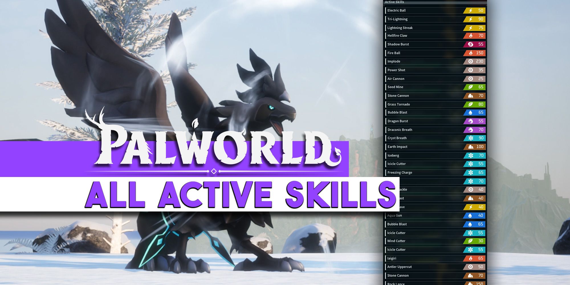 active skills palworld2