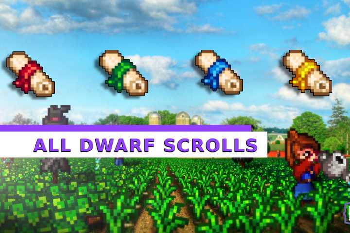 dwarf scrolls stardew