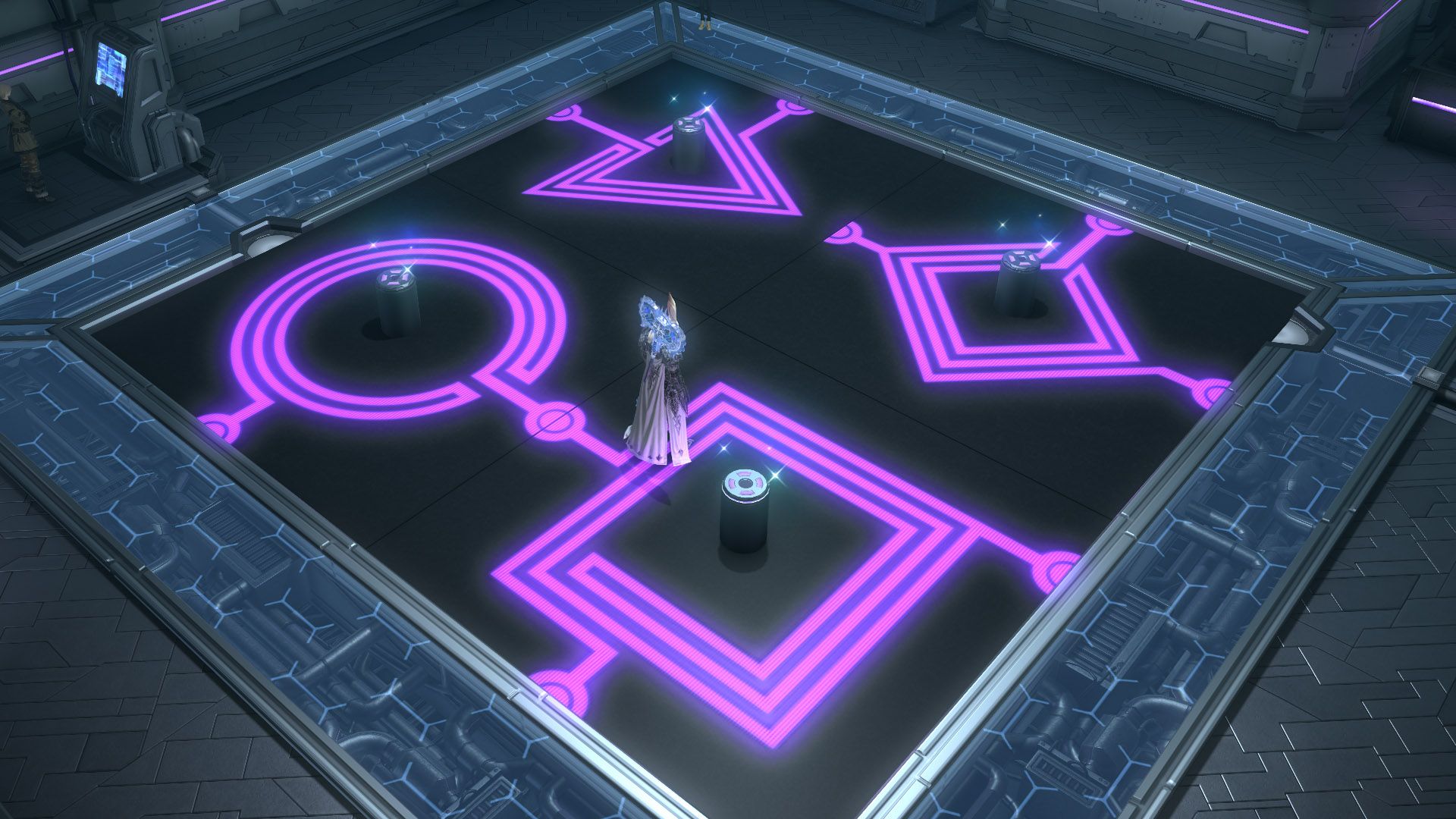 FFXIV Shapes Puzzle Square Circle Diamond Triangle