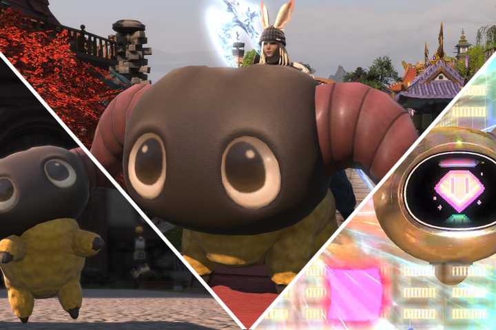 FFXIV Yan Mount Minion Treasure Hunting