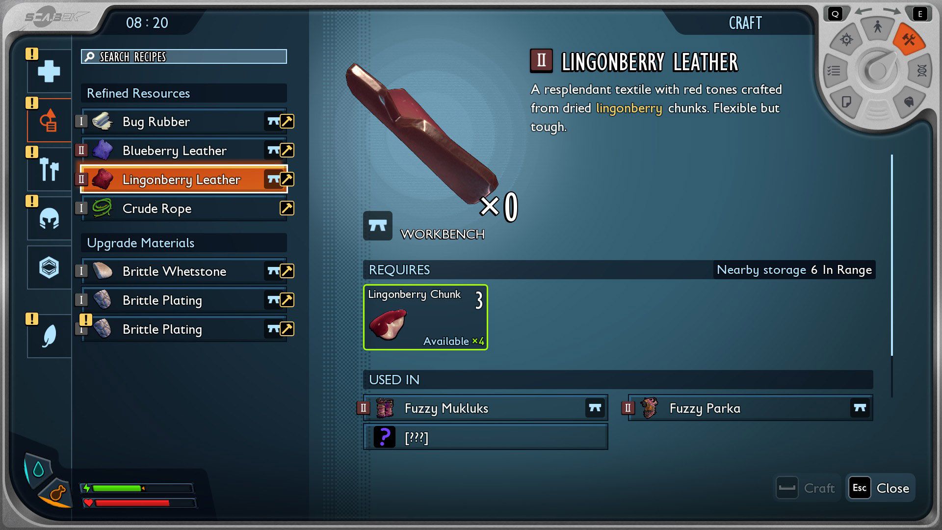 Grounded 2 Lingonberry Leather Craft
