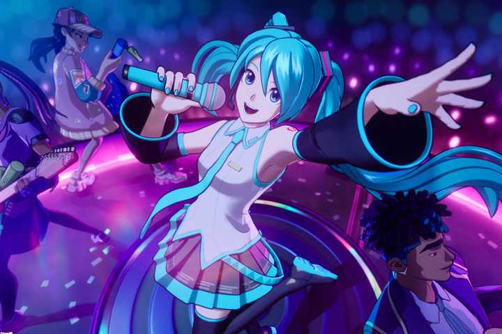Hatsune Miku joins Fortnite