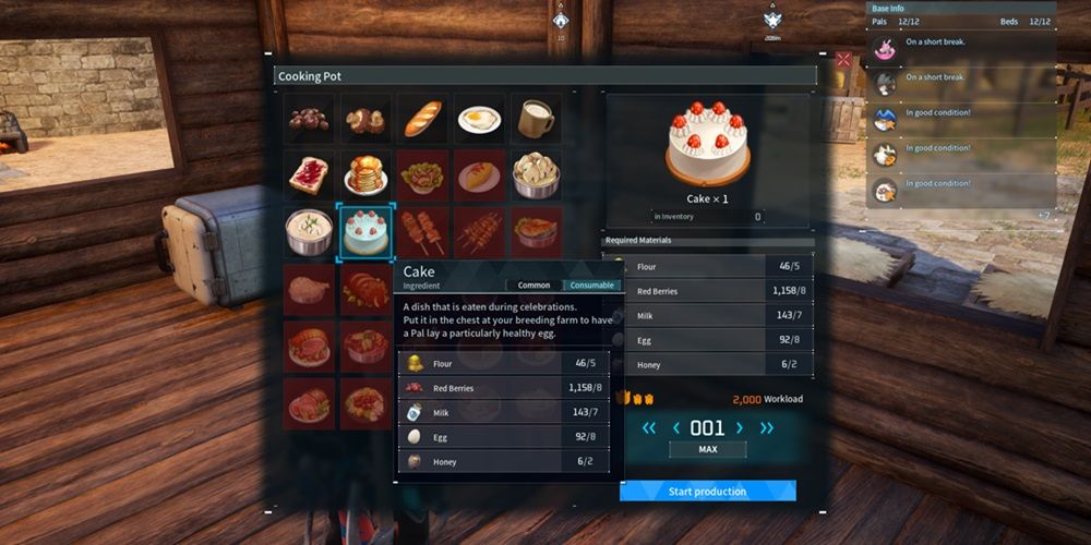 Palworld how to get cake