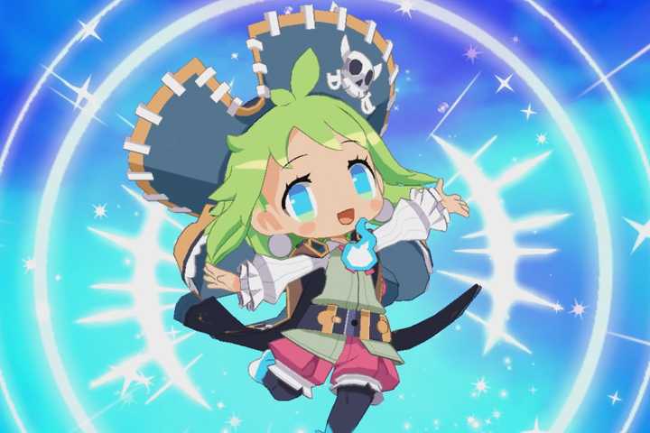 marona in a pirate's outfit yay