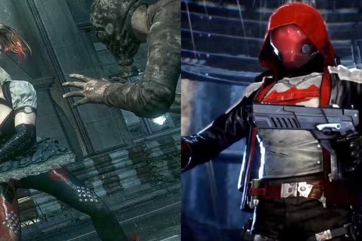 Red Hood (Jason Todd) and Harley Quinn from Batman Games