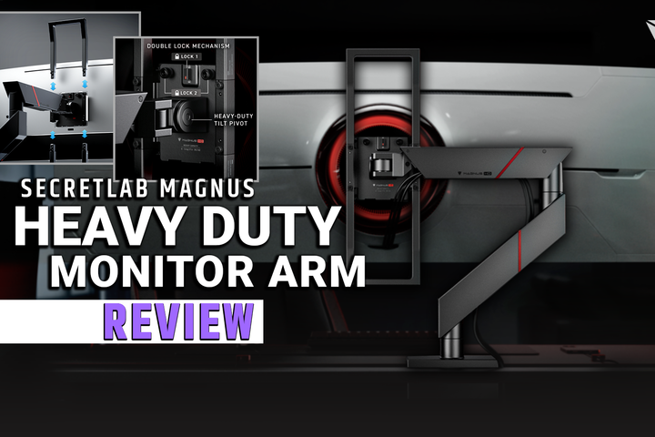 Secretlab Magnus heavy duty monitor arm review