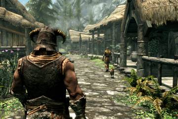 Skyrim Dovahkiin In-Game