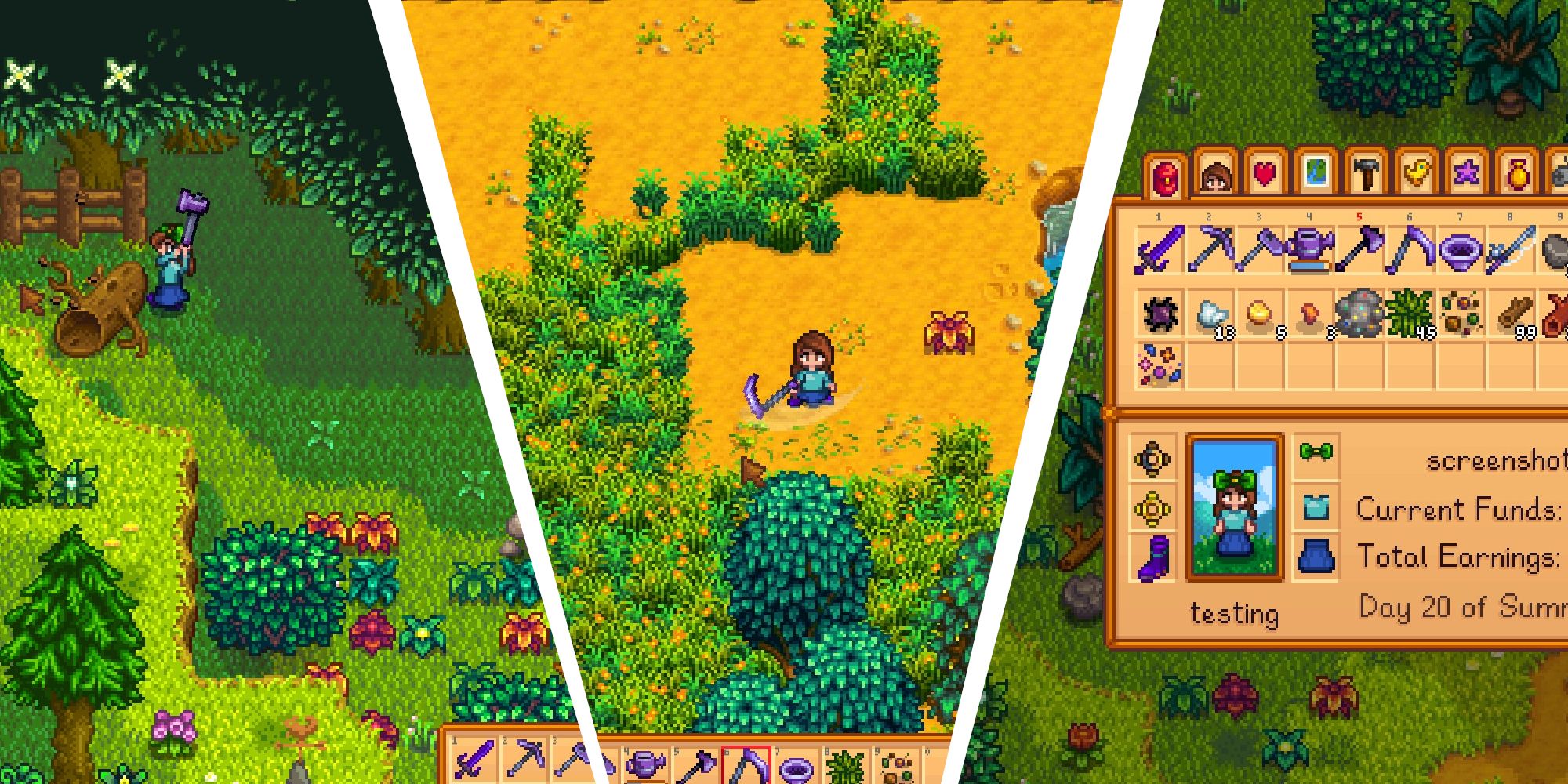 Thumbnail for the best Stardew Valley Tool Upgrades article.