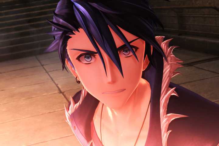 Trails Beyond the Horizon Van Arkride looking serious in a story cutscene