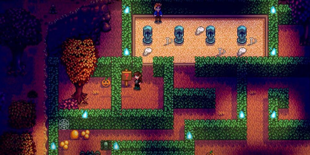 Spirit's Eve Festival in Stardew Valley