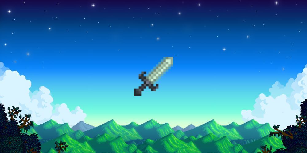 Dark Sword In Stardew Valley