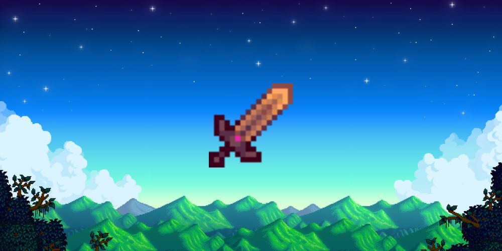 Dwarf Sword in Stardew Valley