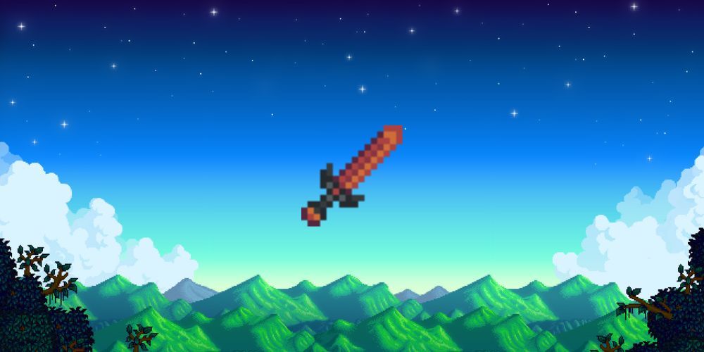 Lava Katana in Stardew Valley