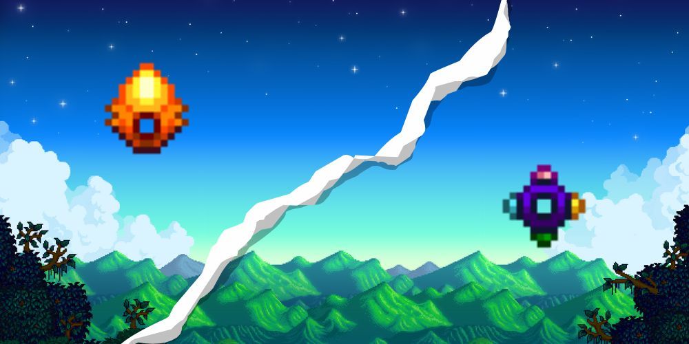 Iridium Band x Napalm Ring Stardew Valley