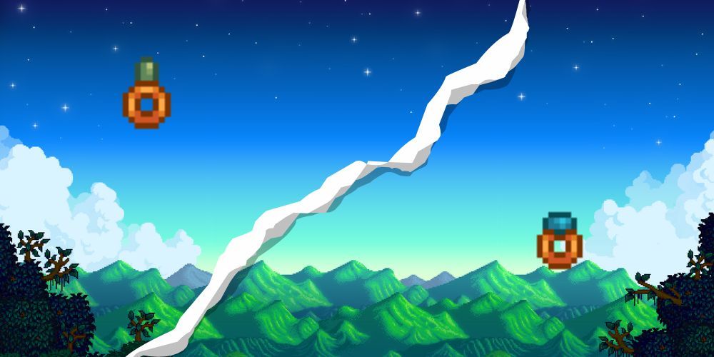 Aquamarine X Jade Ring Stardew Valley