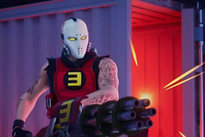 Where to find a minigun in Fortnite Chapter 2 Remix